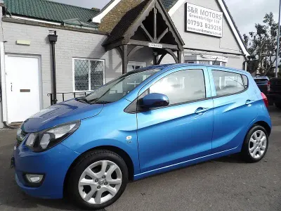 Used Vauxhall Viva 75 HP (55 kW) 2017 Blue Hatchback