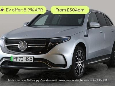 Silver Used 2023 Mercedes EQC400 AMG line SUV | £28,833 (Good price)