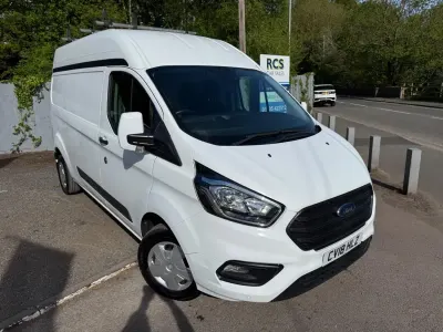 Used Ford Transit Custom Trend 105 HP (77 kW) 2018 White Van