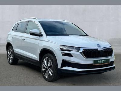 Used Skoda Karoq SE L 147 HP (108 kW) 2023 White SUV