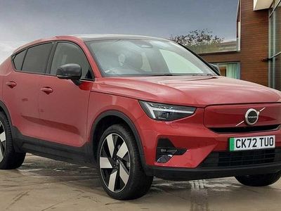 Red Used 2022 Volvo C40 Ultimate SUV | £23,395 (Fair price)