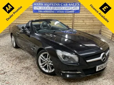 Used Mercedes SL350 301 HP (221 kW) 2013 Black Cabriolet