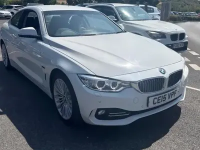 Used BMW 428 Luxury Line 245 HP (180 kW) 2015 White Coupe