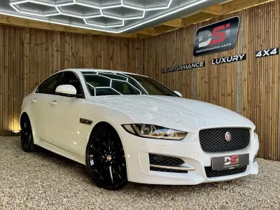 Used Jaguar XE R-Sport 200 HP (147 kW) 2018 White Sedan