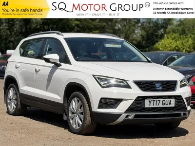 Used Seat Ateca SE 150 HP (110 kW) 2017 White SUV
