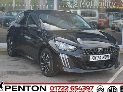 Used Peugeot 208 Allure 110 HP (80 kW) 2024 Black Hatchback