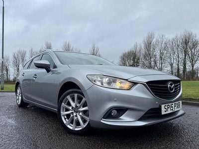 Silver Used 2015 Mazda 6 Estate | £3,995 (Good price)