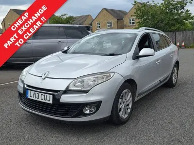 Used Renault Mégane GrandTour Expression+ 110 HP (80 kW) 2013 Silver Estate