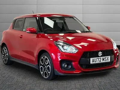 Begagnad Suzuki Swift Sport 129 HK (94 kW) 2022 Röd Halvkombi