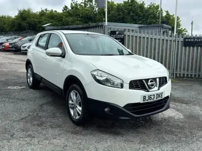 Used Nissan Qashqai Acenta 117 HP (86 kW) 2013 White SUV