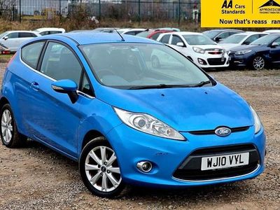 Blue Used 2010 Ford Fiesta Zetec Hatchback | £1,788 (Good price)
