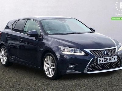 Used Lexus CT200h Luxury Line 136 HP (100 kW) 2018 Blue Hatchback
