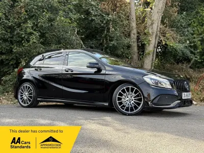 Used Mercedes A200 AMG Line Premium Plus 2018 Black Hatchback