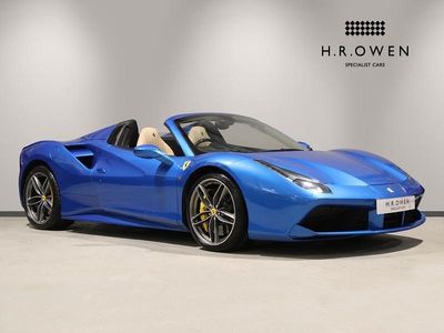 Used Ferrari 488 2017 Blue Cabriolet