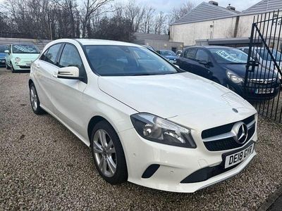 White Used 2018 Mercedes A180 Executive Hatchback | £11,000 (Fair price)