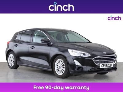 Black Used 2019 Ford Focus Titanium Hatchback | £8,439 (Fair price)