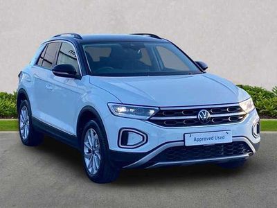White Used 2022 VW T-Roc Style SUV | £19,347 (Fair price)