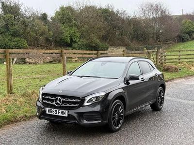 Used Mercedes GLA200 AMG line 156 HP (114 kW) 2019 Black SUV