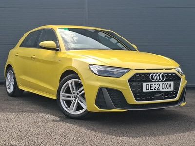 Yellow Used 2022 Audi A1 S-Line Hatchback | £18,998 (A bit pricey)