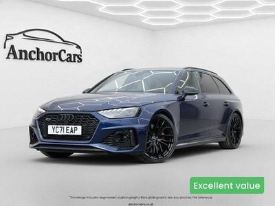 Used Audi RS4 Black Edition 450 HP (330 kW) 2021 Blue Estate
