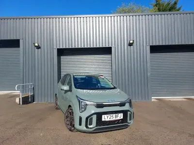 Begagnad Kia Picanto GT-Line S 77 HK (56 kW) 2025 Grön Halvkombi