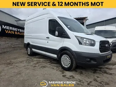 Used Ford Transit 130 HP (95 kW) 2018 White Van