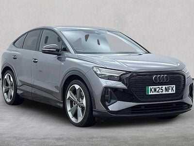 Used Audi Q4 Sportback e-tron Black Edition 210 kW (286 HP) 2025 Grey SUV