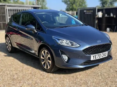 Used Ford Fiesta Trend 75 HP (55 kW) 2020 Blue Hatchback