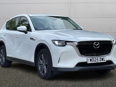 White Used 2025 Mazda CX-60 Exclusive-Line SUV | £29,999