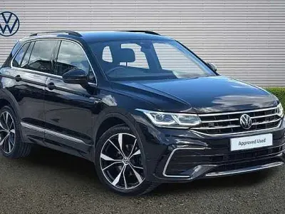 Used VW Tiguan R-line 150 HP (110 kW) 2023 Black SUV