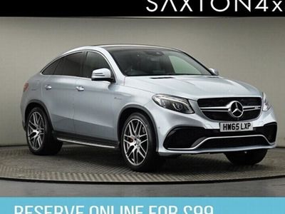 used Mercedes S63 AMG GLE-Class AMG (2015/65)GLE4Matic Premium Coupe 5d 7G-Tronic