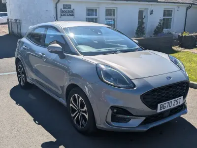 Używany Ford Puma ST-Line 125 KM (91 kW) 2020 Srebrny SUV