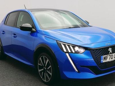 used Peugeot e-208 50KWH GT LINE AUTO 5DR ELECTRIC FROM 2020 FROM ST. AUSTELL (PL26 7LB) | SPOTICAR