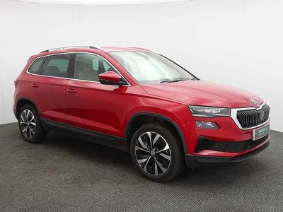 Used Skoda Karoq SE L 150 HP (110 kW) 2022 Red SUV
