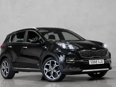 Used Kia Sportage GT-Line 136 HP (100 kW) 2018 Black SUV