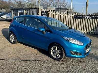 Used Ford Fiesta Zetec 2014 Blue Hatchback