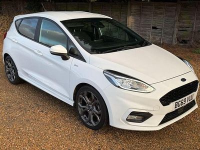 Used Ford Fiesta ST-Line 125 HP (91 kW) 2019 White Hatchback