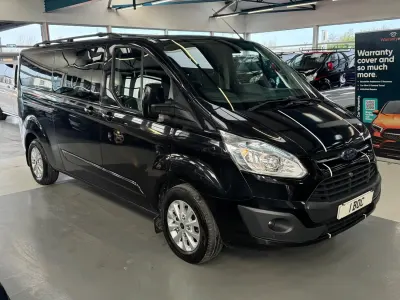 Used Ford Transit Custom Limited 125 HP (91 kW) 2015 Black Van