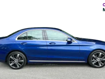 Used Mercedes C220 194 HP (142 kW) 2019 Blue Sedan