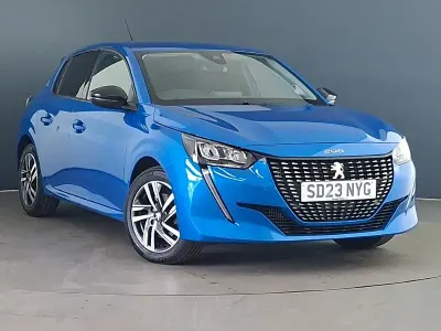 Used Peugeot 208 Allure+ 100 HP (73 kW) 2023 Blue Hatchback