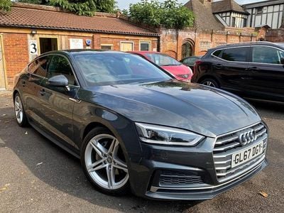 Grey Used 2017 Audi A5 Sportback S-Line Hatchback | £13,480 (Fair price)