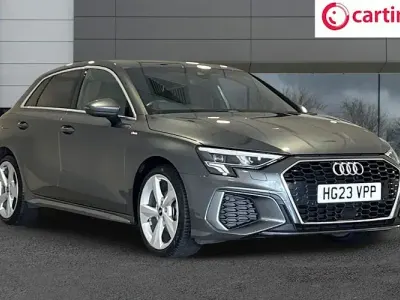 Used Audi A3 Sportback S-Line 150 HP (110 kW) 2023 Grey Hatchback