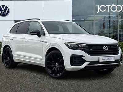 White Used 2020 VW Touareg Black Edition SUV | £35,852 (Fair price)