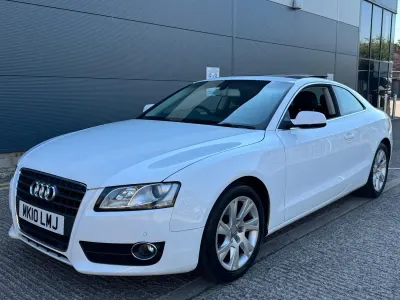 Used Audi A5 2010 White Coupe