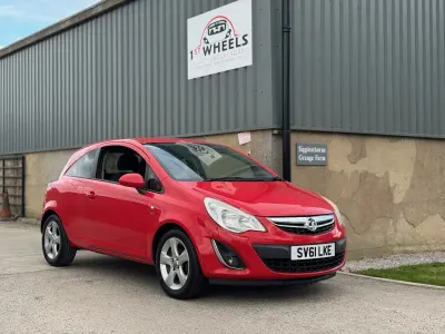 Used Vauxhall Corsa 2011 Red Hatchback