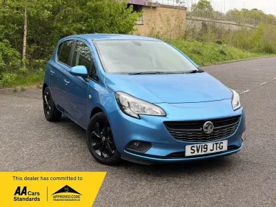 Używany Vauxhall Corsa 75 KM (55 kW) 2019 Niebieski Hatchback
