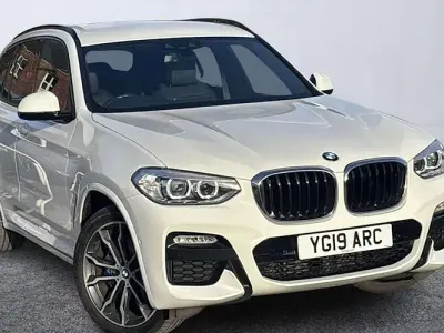 Used BMW X3 M Sport 184 HP (135 kW) 2019 White SUV