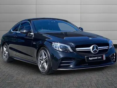 Begagnad Mercedes C43 AMG Premium 390 HK (286 kW) 2023 Svart Sportkupé