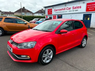 Used VW Polo Match 2016 Red Hatchback