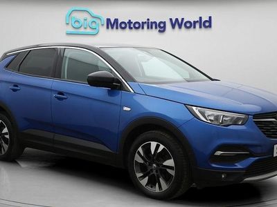 Used Vauxhall Grandland X Sport 131 HP (96 kW) 2019 Blue SUV
